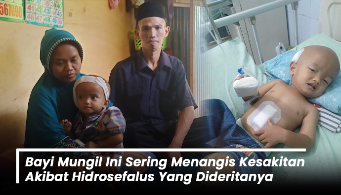 Rumahnya Hampir Roboh, Kakek Tidur Dialasi Tikar yang Tipis